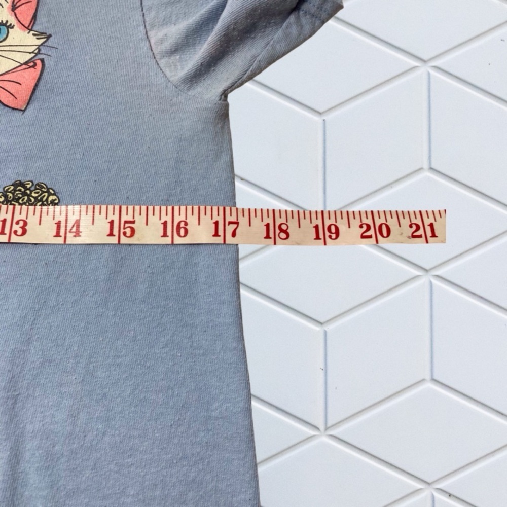 Disney Cats Graphic Tee S Blue – Kawaii Aesthetic - Picture 7 of 7